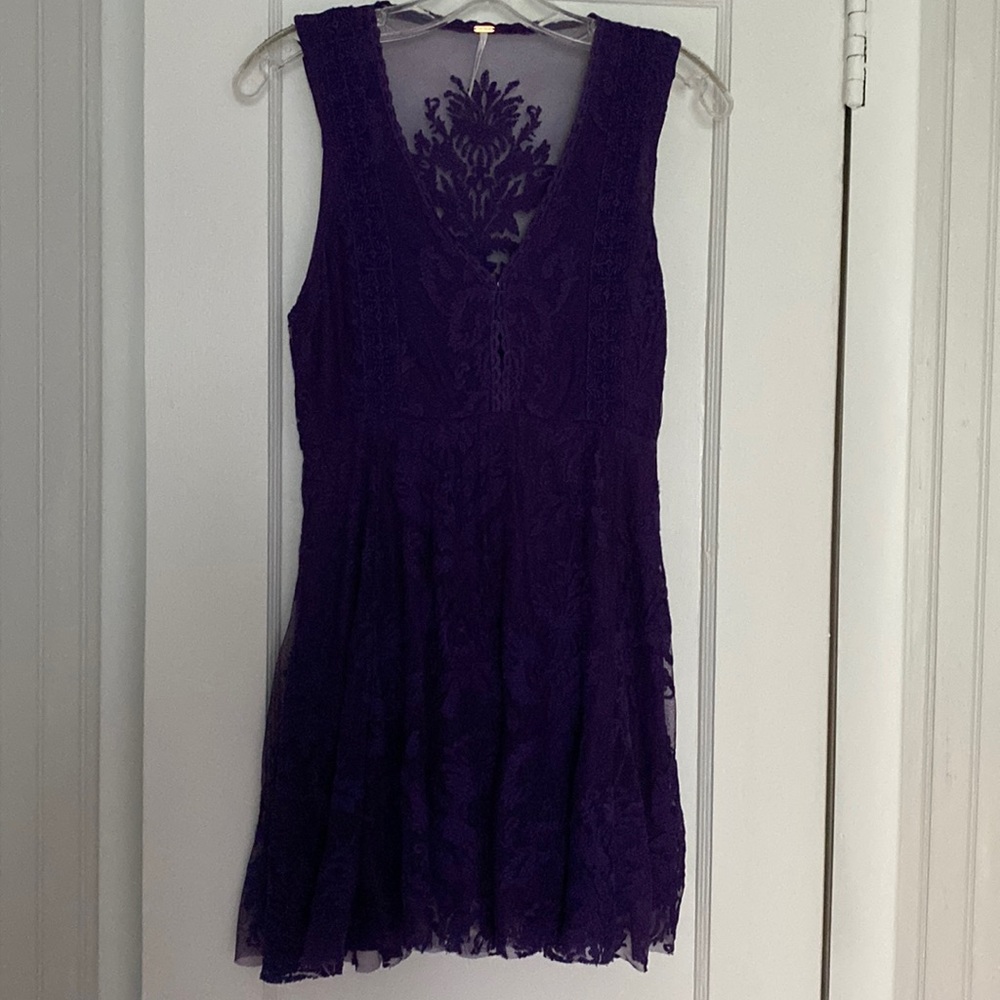 New Free People Purple Dress Size S P